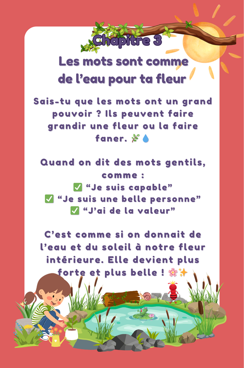 Fais Grandir Ta Fleur Intérieure – Livre d’activités émotionnelles